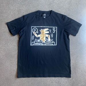 Keith Haring Black T-shirt Size M